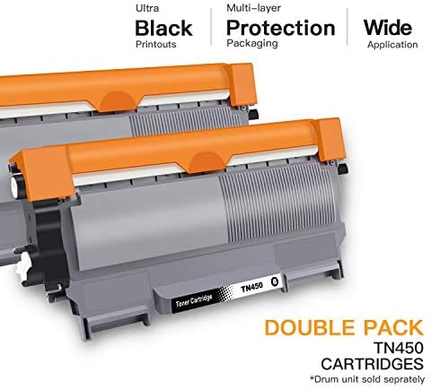 E-Z Ink (TM) Съвместим тонер касета Заместител на Brother TN450 TN420 TN-TN 450-420 е Съвместим с HL-2270DW HL-2280DW