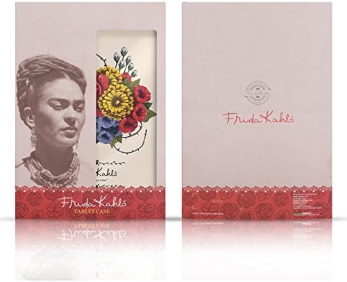 Head Case Designs Официално Лицензирана Damian Kahlo Girl Power Art & Quotes Кожена Книга Портфейл Калъф е Съвместим с