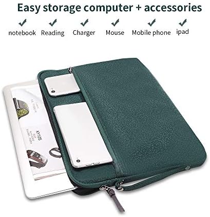 Jiali Laptop Sleeve Case за Преносим Диамант модел Преносим водоустойчив Ръкав Калъф Двоен цип Куфарче за Лаптоп Чанта