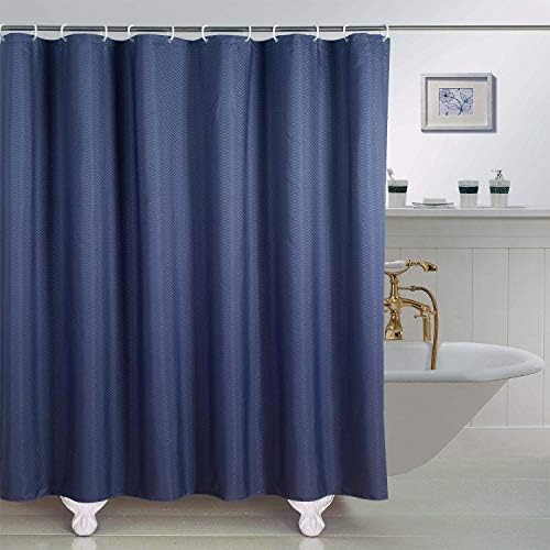 Завеса за душ 72x72 _BOS_ Тъканни завеси за душ за баня, душ кабини и вани-Лесно грижа, водоустойчив,машинно пране (72x72,тъмно