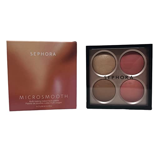 SEPHORA Collection Microsmooth Multi-Tasking Baked Face Palette - Enchant
