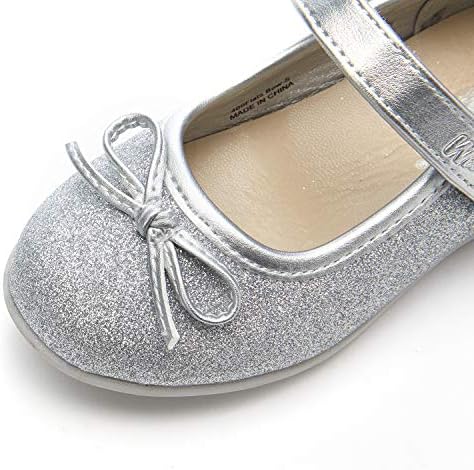 Weestep Toddler/Little Kid Girl Dress Ballet Плосък Mary Jane Ballerina Shoe