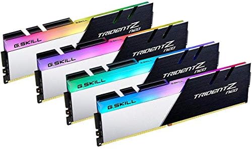 G. SKILL Trident Z Нео (за AMD Ryzen) Series 32GB (4 x 8GB) 288-Pin RGB DDR4 SDRAM DDR4 3600 работния плот F4-3600C16Q-32GTZNC