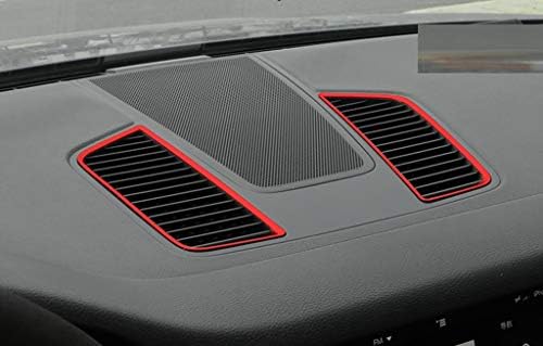 Eppar Нови защитни капачки, въздуховоди, Централна арматурното табло, съвместими с Porsche Cayenne 2018-2020 (сребрист)