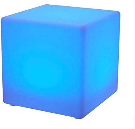 QYZHCP LED Cube Light Stool, USB Outdoor Home Decoration Lighting Детска Нощна спалня - Промяна на цвета на 16 RGB Color