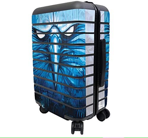 MightySkins Skin е Съвместим с Away The Carry-On Suitcase - Blue Eagle | Защитно, здрава и уникална vinyl стикер wrap