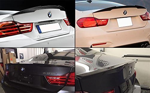 Cuztom Тунинг е Подходяща за 2014-2020 BMW F32 4 Серия 2 Врати Купе от Въглеродни Влакна M4 Външен Вид Стил Багажника на Капака на Багажника Спойлер Броня