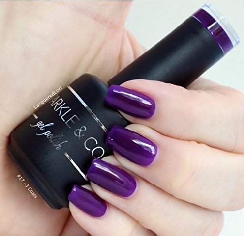 Спаркл и Ко. Gel Color 017 Solid Dark Purple Soak Off UV/LED Гел-лак За нокти 15 мл