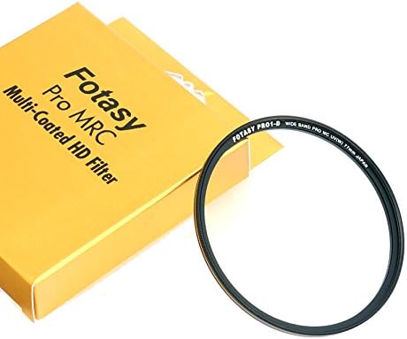 Fotasy 77mm Ultra Slim UV Protection Lens Филтър, Нано Coatings MRC Multi Resistant Coating Oil Water Дяволът, 16 Слоеве