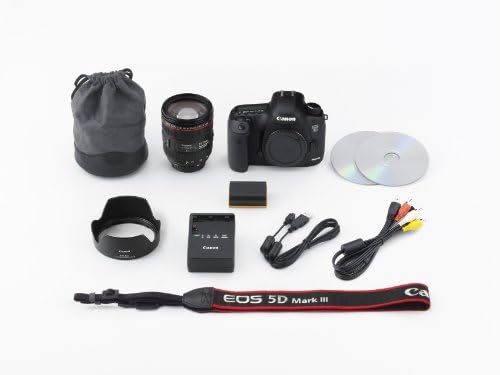 Canon EOS 5D Mark III 22.3 MP Полнокадровая CMOS Digital slr Камера с EF 24-70 mm f/4 L IS Kit