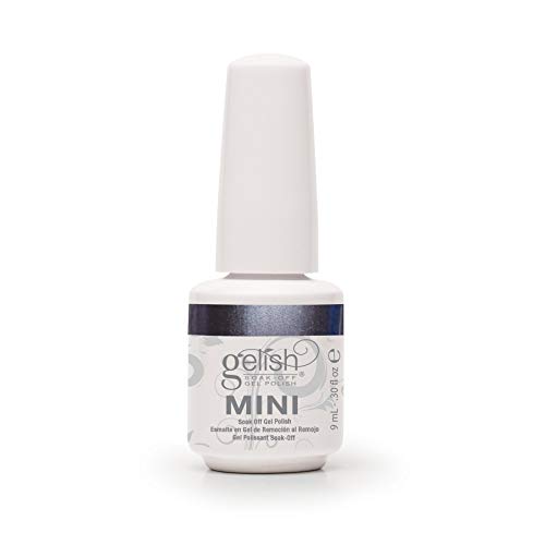 Gelish Mini Midnight Caller Collection 9 мл Soak-Off Гел-лак за нокти Комплект от 6 цвята и Невероятен Трио с основа,
