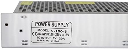 Aiposen 110V/220V AC to DC 5V 10A 50W Switch Power Supply Driver,Power Transformer for CCTV Камера/Security System/LED