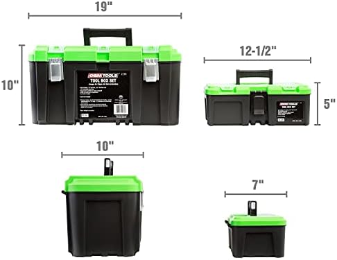 Набор от инструменти OEMTOOLS 22161 с подвижни-пощенска кутия за инструменти, включва в себе си два (2) кутия за инструменти,