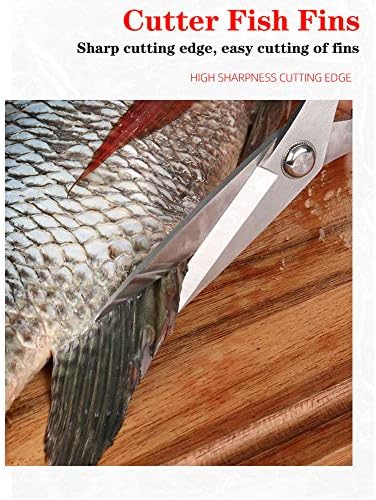 Jasni Fish pattern Мощни кухненски ножици Тежки Многофункционални Цветни Бутилки Покриване на Подправени Ножици От Неръждаема