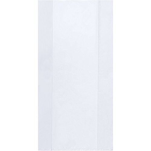 Gusseted 4 Mil Poly Bag, 40 x 22 x 72, Clear, 50/Case
