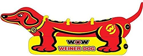 Wow Watersports Weiner Dog Теглени тръби, от 1 до 3 души и гредата буксировочного на въжето