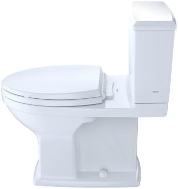 TOTO CST494CEMFG11 Connelly Bathroom-Профили, Среден, Колониални бял