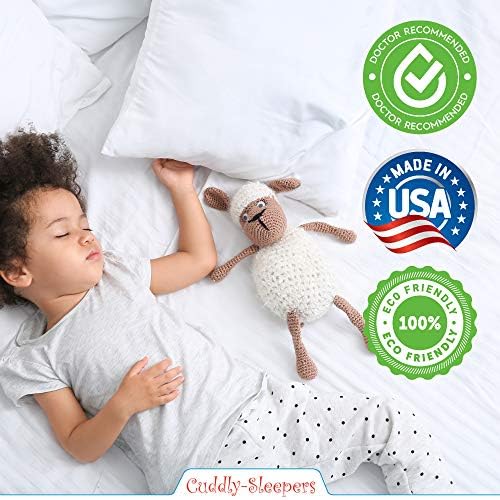 Digital Decor Toddler Pillow - Памук, Външна материя - Направено в САЩ Детска възглавница Е идеална за Сън в Детската градина в Предучилищна възраст, Преносима Пътна Възглавница