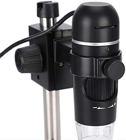 ПРАЯ Дигитален Микроскоп，300x 5MP Електронен Микроскоп Професионален HD USB Цифров Микроскоп с LED Измерване+Поставка