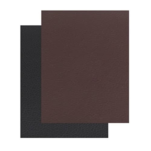 Hepound Leather Tape 2 Piece A4 Self-Adhesive Repair Patch for Sofans Furniture Drivers Seat
