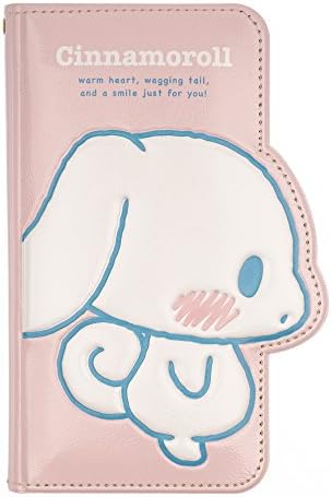Съвместимост с iPhone 8 Plus/iPhone 7 Plus Case Дневник Портфейла Flip Mirror Cover - Cinnamoroll Срамежлив Pink