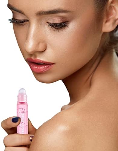Устни Glossy - Clear Lip Plumping Lip Gloss,Derol Lip Подобрител,Lip Care Serum,Hydrating & Moisturizing Clear Lip Gloss,Tingling