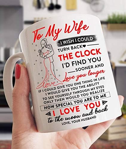За жена ми, часовници, Обичам те по-силно, Коя ти си много специална за мен, обичам те, обичам твоя съпруг Кафеена чаша