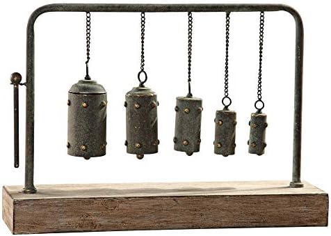 Uttermost Bianzhong 18 3/4 Wide Chinese Metal Musical Gong Chimes