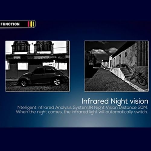 Renjie-us Support Night Vision (Black), 3.6 mm Lens 1500 TVL ВИДЕОНАБЛЮДЕНИЕ DVR Surveillance System IP66 Weatherproof