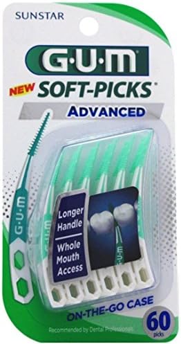 GUM Soft-Picks Advanced, 60 грама (опаковка от 2 броя)