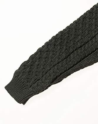 Aran Crafts Унисекс Ирландски Кабел Вязаный пуловер с кръгло деколте ( мериносовая вълна)
