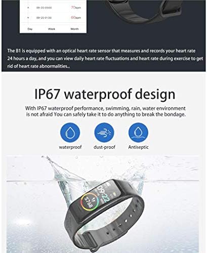 Homyl B1 Електронни Bluetooth 4.0 Smartwatch Смарт Часовници На Мъже, Жени Крачкомер