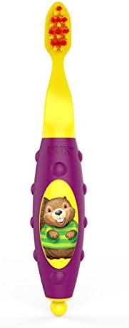 NUK Toddler Почистващо средство за проблеми с венците и зъбите с паста за зъби, Цветовете могат да варират,1 комплект