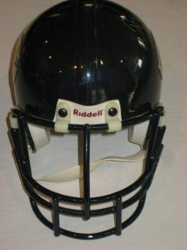 БРАЙЪН URLACHER Signed Chicago BEARS Mini-helmet & ROY Inscrp - PSA Authenticated - Autographed NFL Mini Helmets