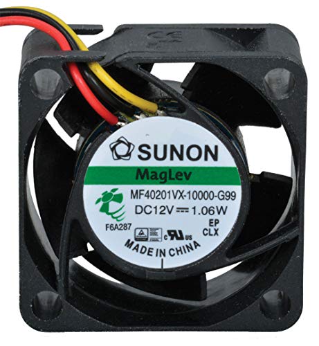 Sunon MF40201VX-10000-G99 12VDC 40 мм Бесщеточный фен 10.8 CFM