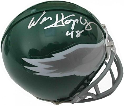 Wes Hopkins Philadelphia Eagles Autographed mini-helmet - Мини-Каски с автограф от NFL