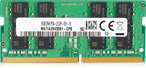 HP 3TK84AT DDR4-16 GB - SO-DIMM 260-Pin 2666 MHz/ PC4-21300 - 1.2 V - Unbuffered - Non-ECC - за Elite Slice, за заседателни