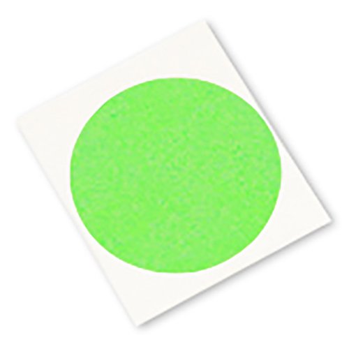 3M 401+ Circle-1.500-500 Високоефективен малярная лента - 1.500 Кръгове, са нагънати в хартия, зелен (опаковка от 500)