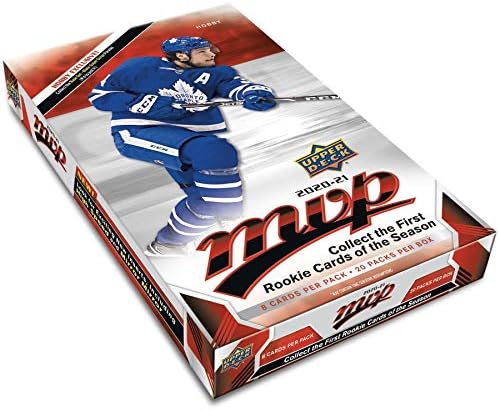 2020/21 Горна палуба MVP NHL Хокей HOBBY box (20 pks/bx)