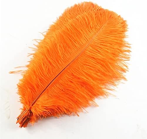 KAASILU ASFGH103 Оранжеви Страусиные пера за Занаяти 15-70 см Карнавалните костюми, Вечерни Домашни Сватбена украса с