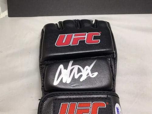 Антъни Петтис Подписа ръкавици UFC с Автограф на PSA/DNA COA 1A - Ръкавици UFC с Автограф