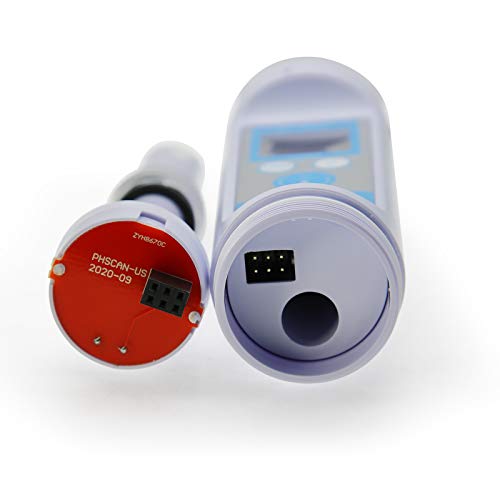 AMTAST Pocket pH Тестер Kit Професионално Измерване на pH на водата с 3 пакети буфер, pH pH4.01/ pH7.00/ pH10.01 за басейни,