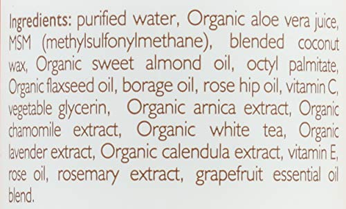 Griffin Remedy Omega-3 Лосион за тяло-Етерични масла от грейпфрут и Органични МСМ, Ултра Хидратиращ, Изцяло Натурални,