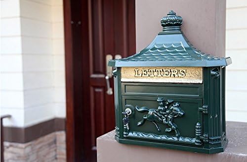CAV001 Френски Викториански Стил Vintage Европейския Висококачествен Водоустойчив, Лят Алуминиев Пощенска Кутия Занаяти