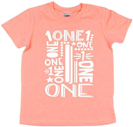 ONE Boys Girls 1st Birthday Shirt Gift for Baby Kids - Party T-Shirt