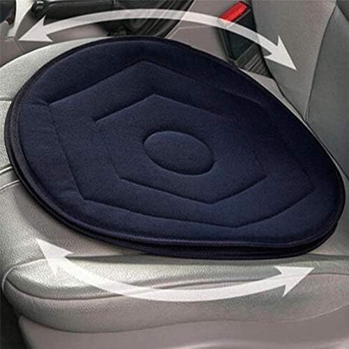 AjaxStore - Нескользящее столчето за Кола на Въртяща се Въртяща се въздушна Възглавница Memory Swivel Foam Mobility Aid