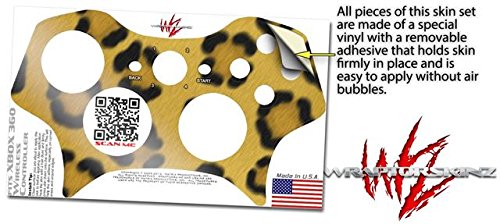 XBOX 360 Безжичен контролер Стикер Стил на Кожата - Леопардовая кожа (КОНТРОЛЕР не е включен В КОМПЛЕКТА)