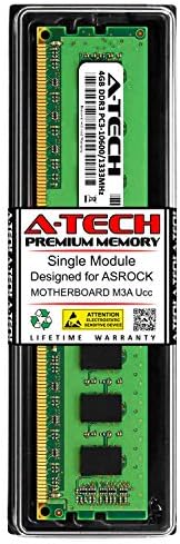 A-Tech 4GB RAM за Дънната платка на ASROCK M3A UCC | DDR3 DIMM 1333MHz PC3-10600 240-Pin Non-ECC UDIMM Модул за Ъпгрейд на паметта