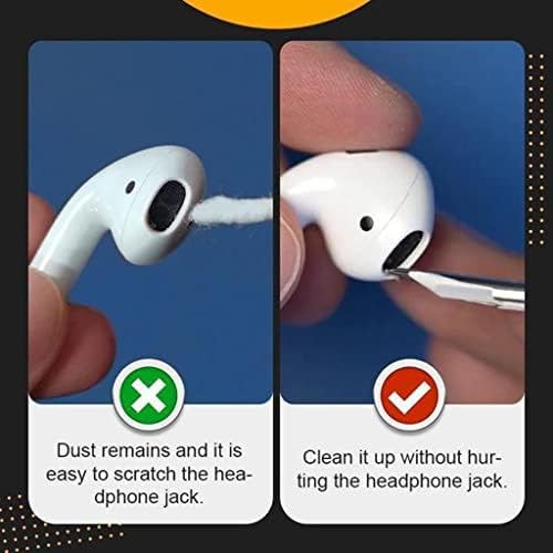 Airpod Cleaner Pen, Портативна Bluetooth Слушалка Box кабел за зареждане Отделение Чистящая Дръжка, Многофункционална