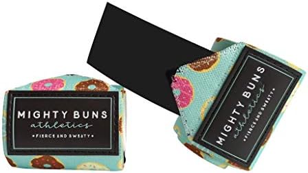 Mighty Buns Mint Donut Wrist Wrap | Поддръжка на китката за практикуване на тренировките с тежести, Кроссфитом, фитнес